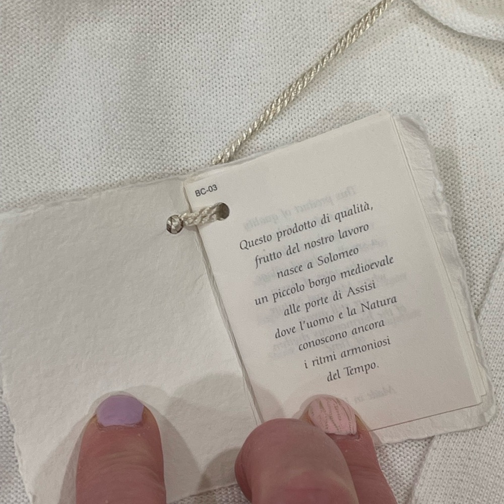NWT ‼️ Brunello  Cucinelli Monili Beading Cardigan Sweater $1500 Retail Price - Picture 7 of 11